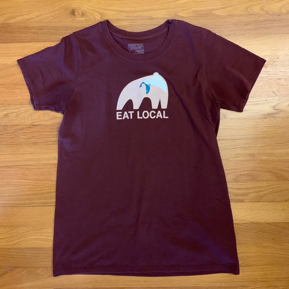 Patagonia Women’s “Eat Local” t-shirt